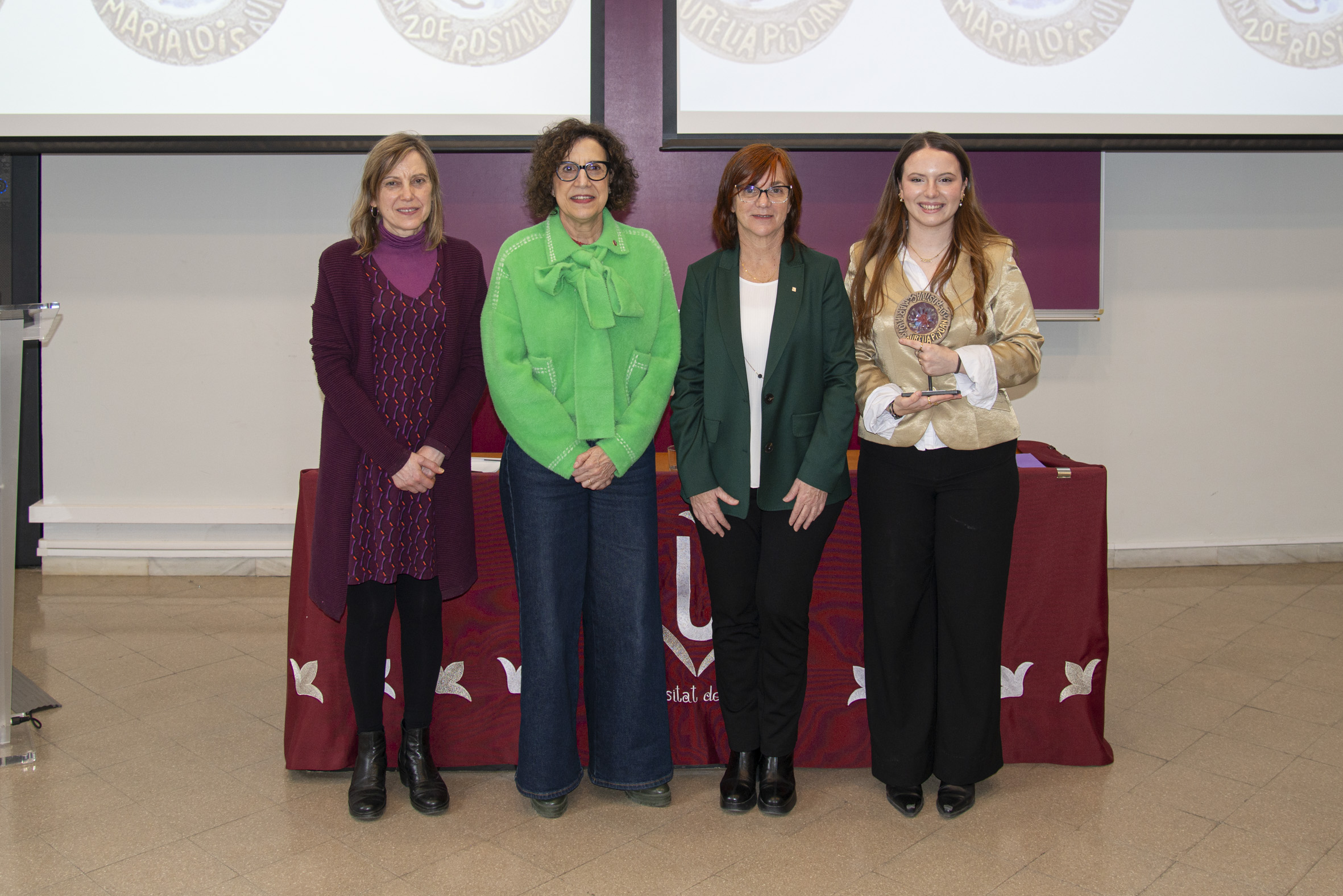 Enrtega del VII Premi Aurèlia Pijoan i Querol a Marina Mulet